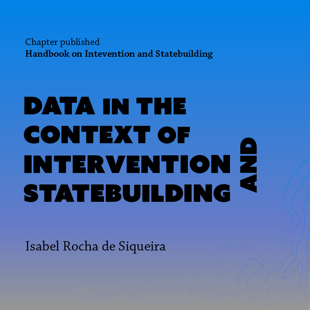 Data in the context of intervention and statebuilding