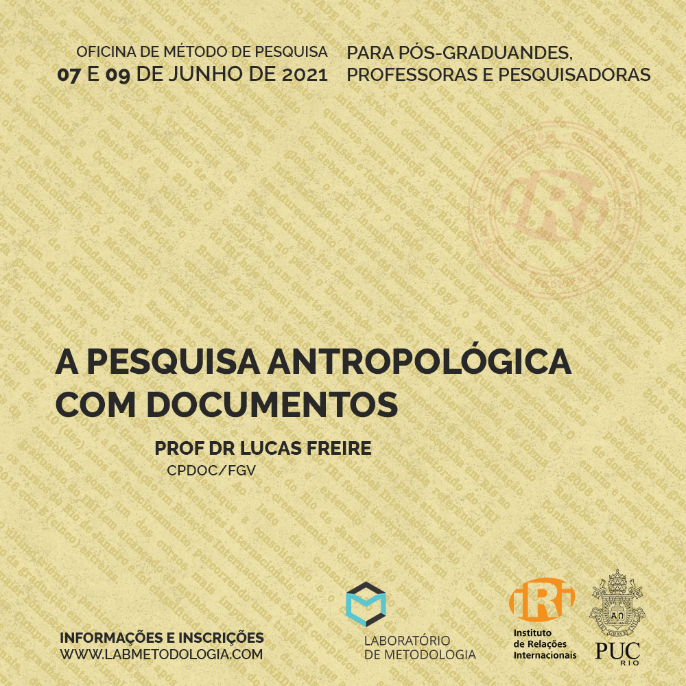 A pesquisa antropológica com documentos