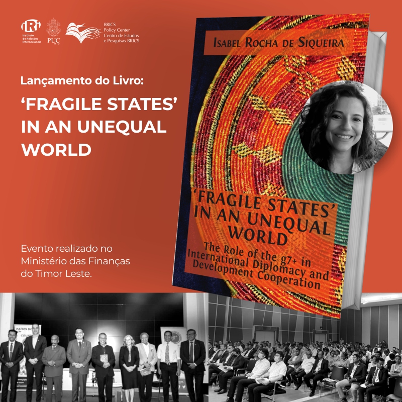 Lançamento do livro: ‘FRAGILE STATES’ IN AN UNEQUAL WORLD