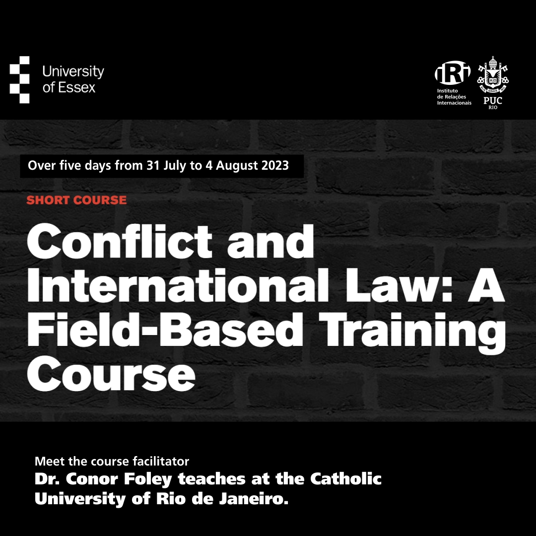 Conflict and International Law: A Field-Based Training Course