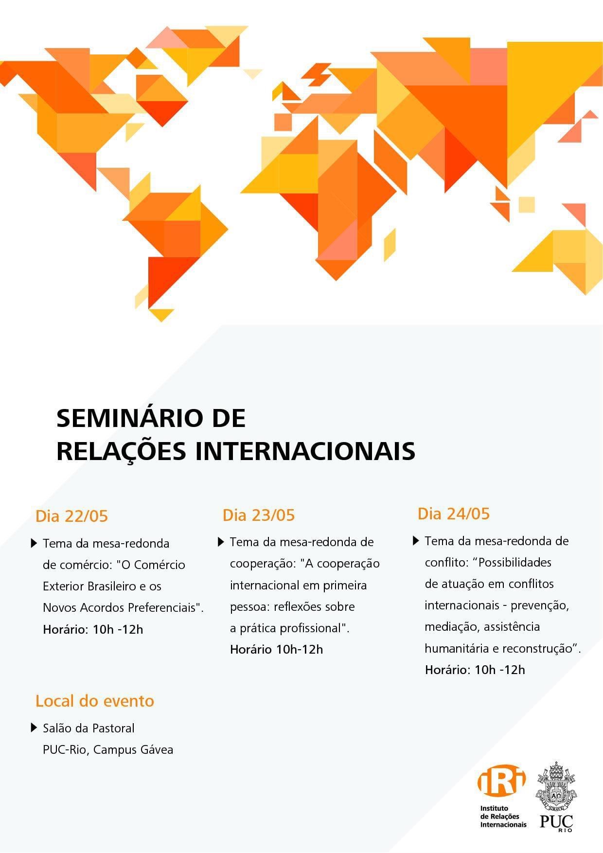 Seminário de Relações Internacionais 2013.1