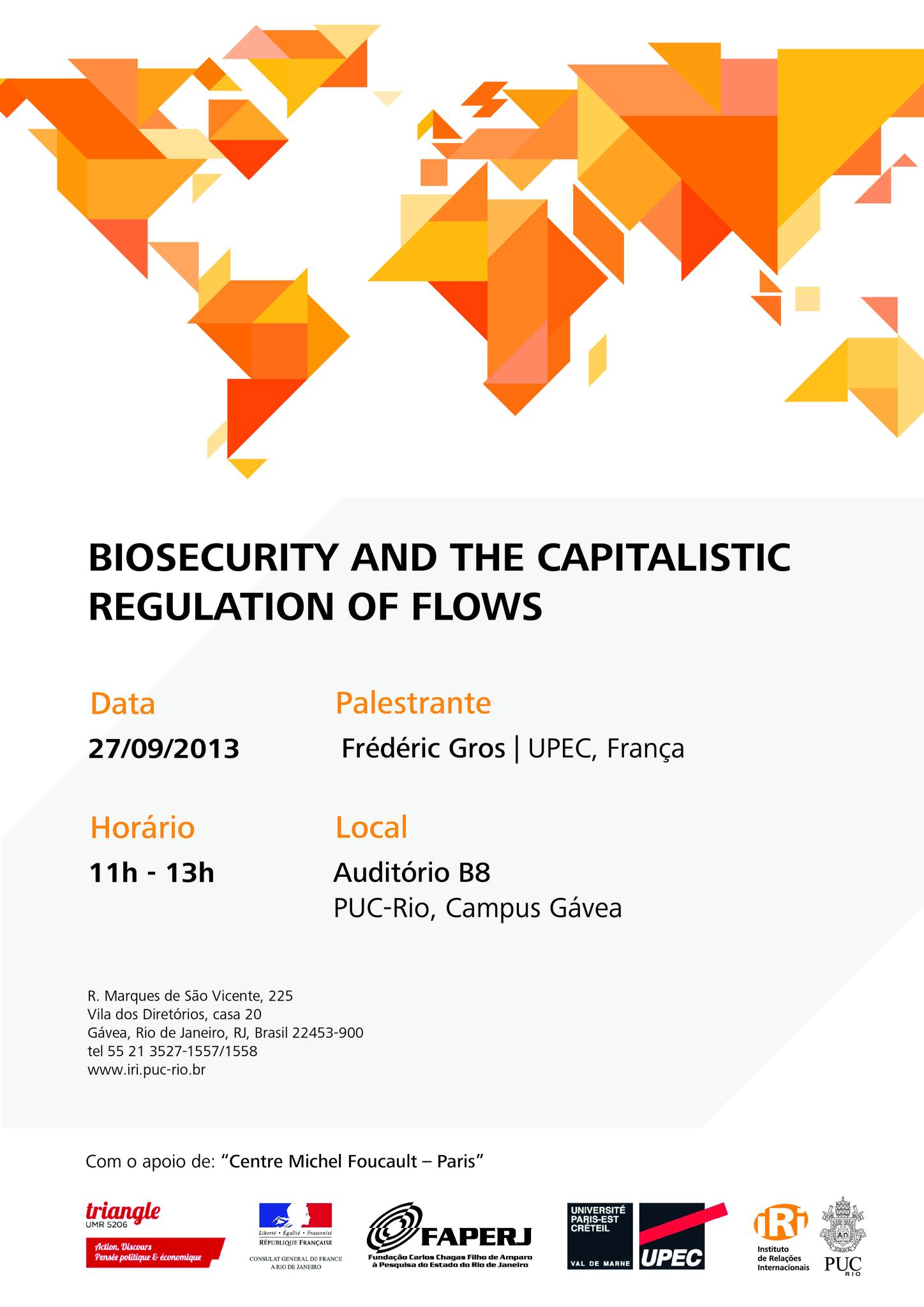 Biosecurtity and the Capitalistic Regulation of Flows