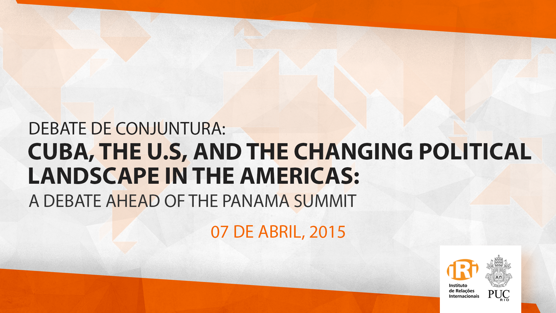 Cuba, the U.S, and the Changing Political Landscape in the Americas: a Debate Ahead of the Panama Summit