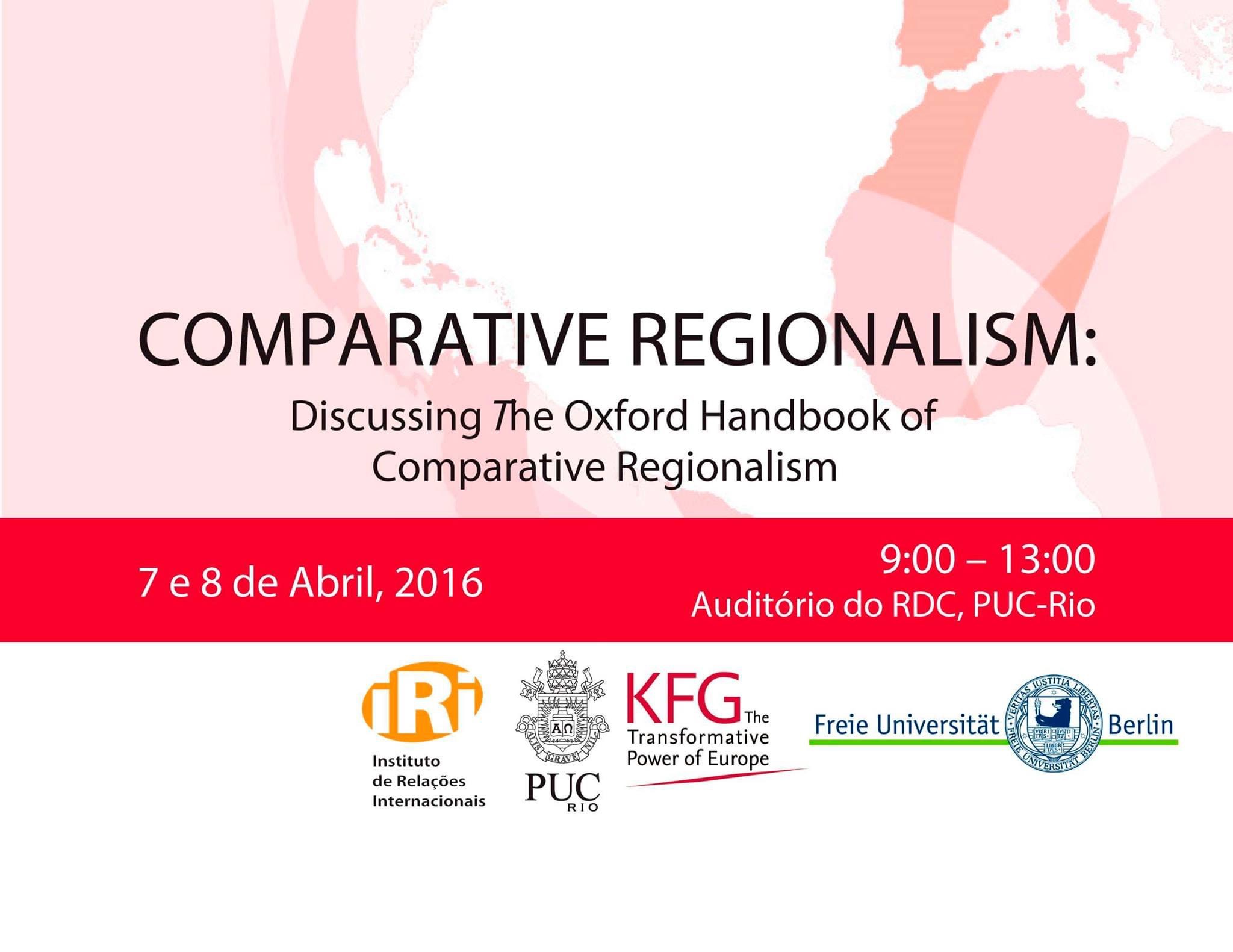 Comparative Regionalism: Discussing The Oxford Handbook of Comparative Regionalism