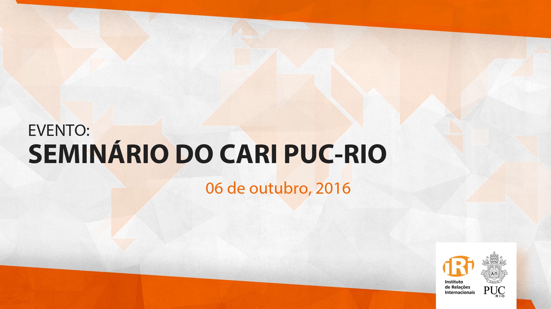 Seminário do CARI PUC-Rio