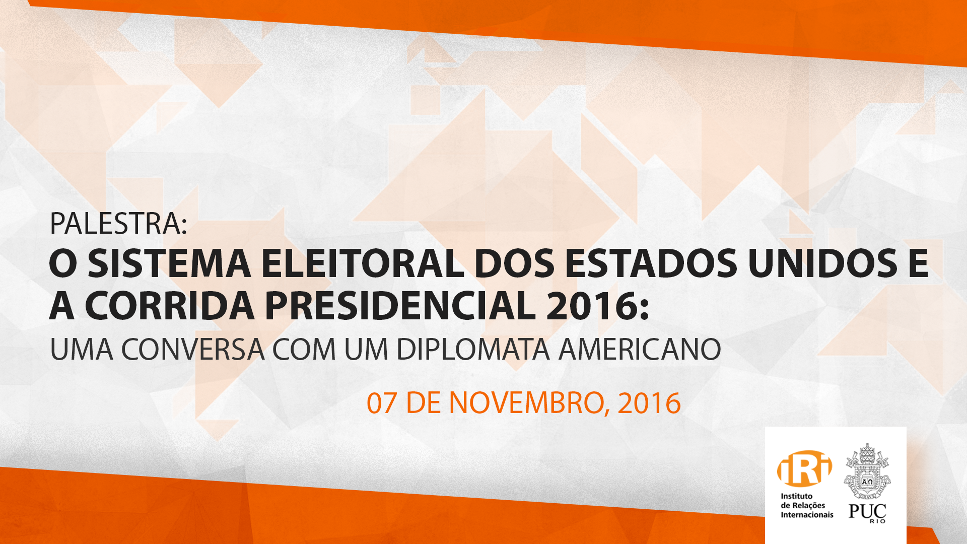 O Sistema Eleitoral dos Estados Unidos e a Corrida Presidencial 2016: Uma conversa com um Diplomata Americano