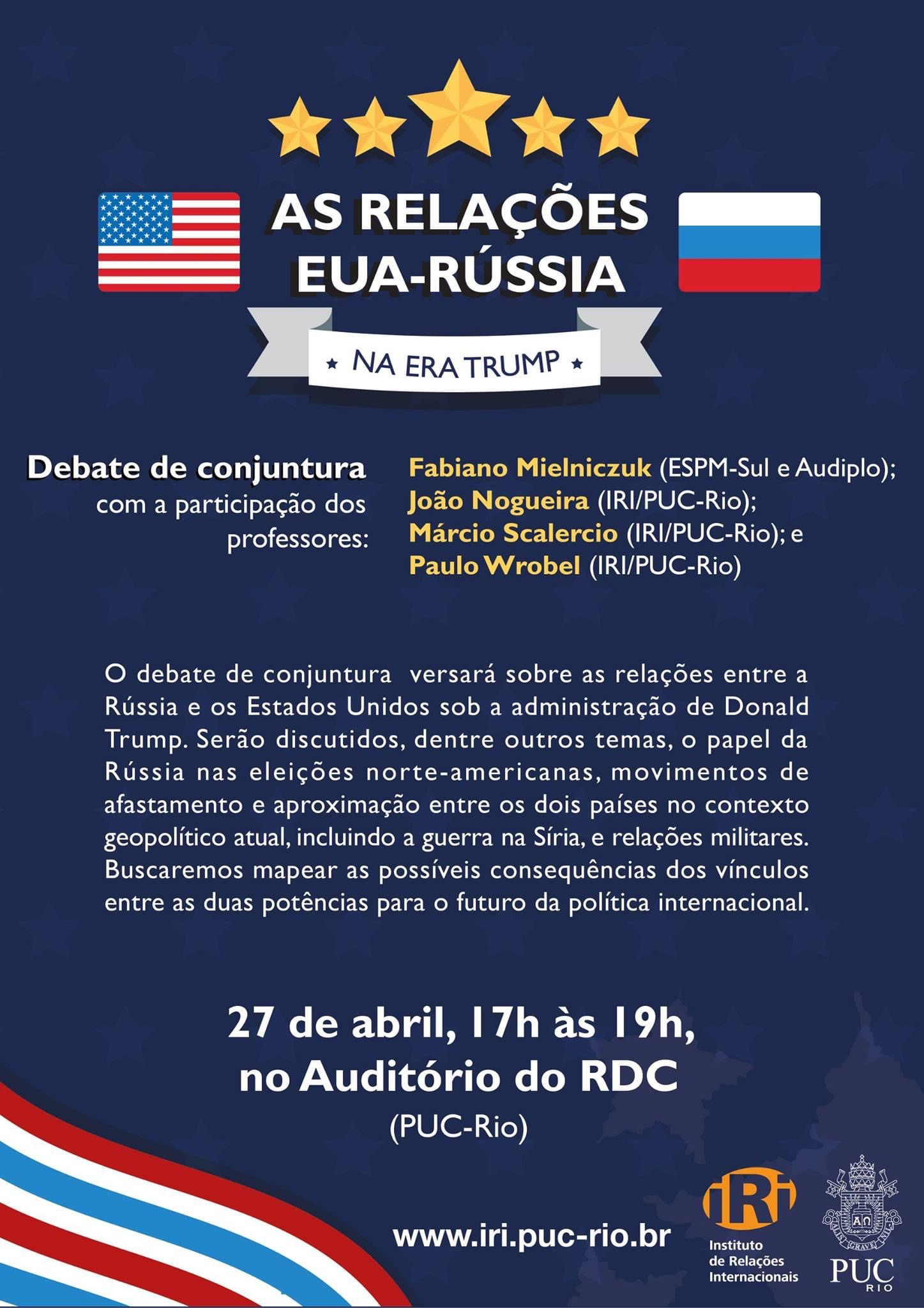 As Relações Rússia-Estados Unidos na era Trump