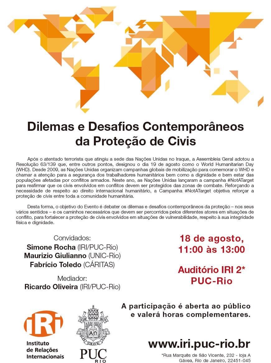 Dilemas e Desafios Contemporâneos da Proteção de Civis