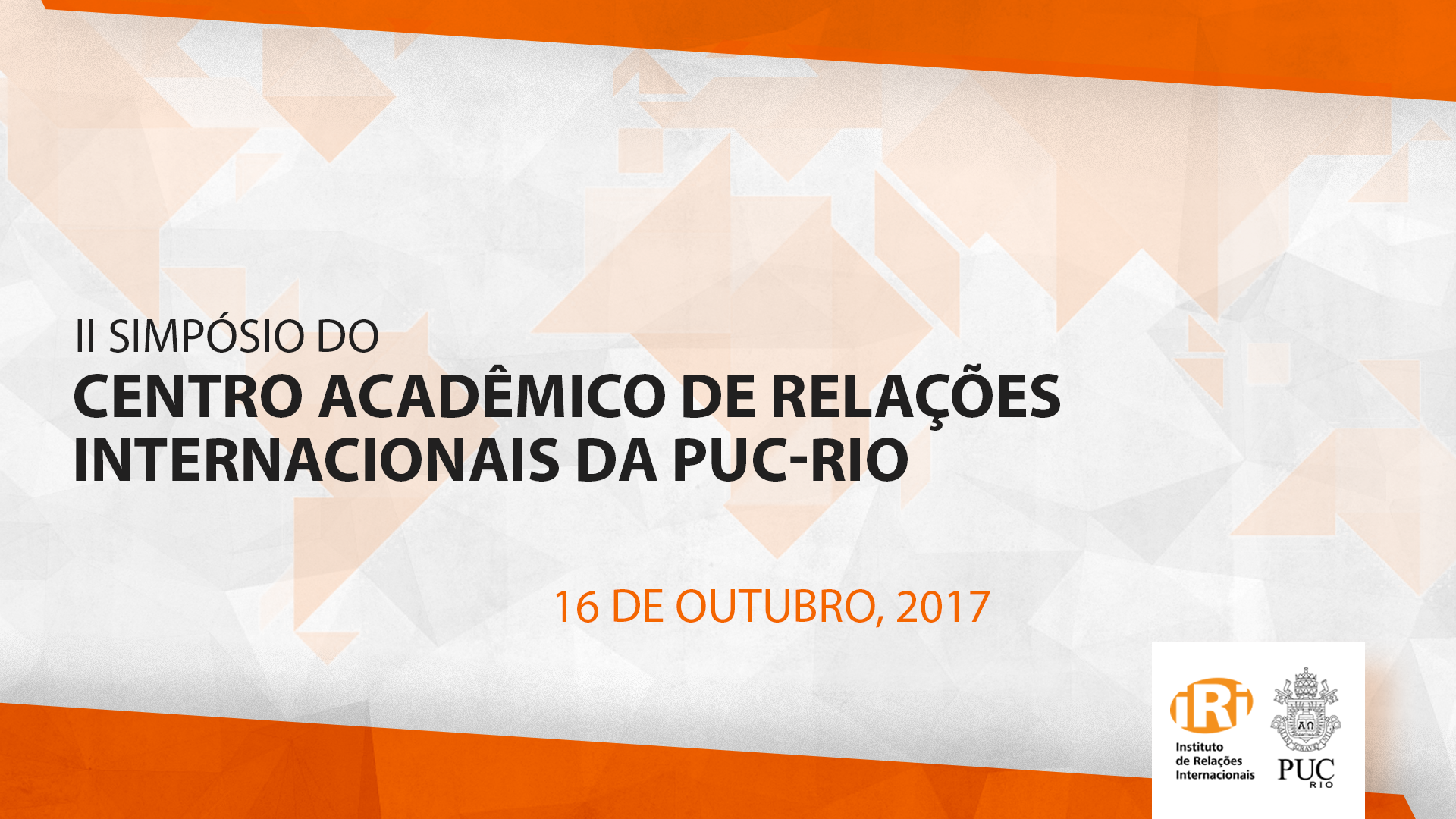 II Simpósio do Centro Acadêmico de Relações Internacionais da PUC-Rio