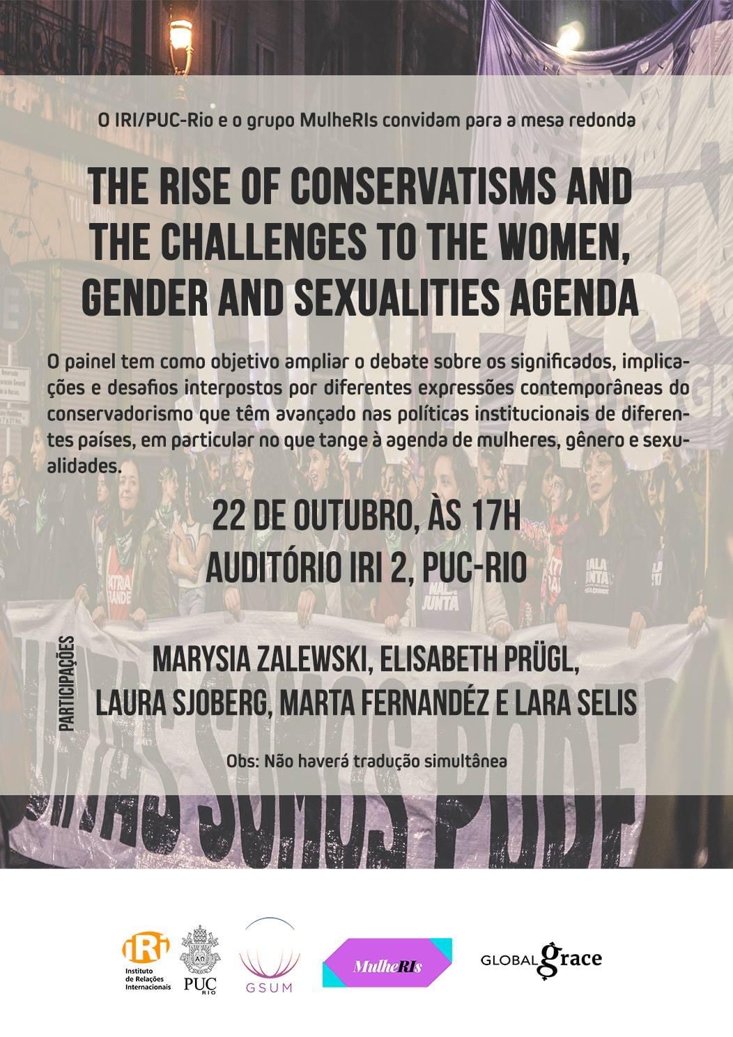 The Rise of Conservatisms and the Challenges to the Women, Gender and Sexualities Agenda