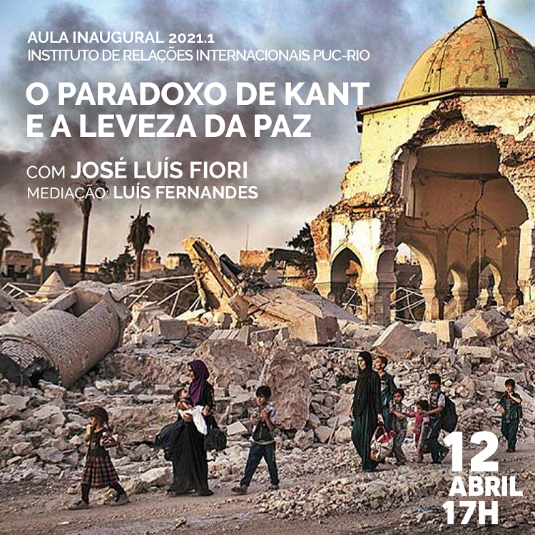 Aula Inaugural | O paradoxo de Kant e a leveza da paz