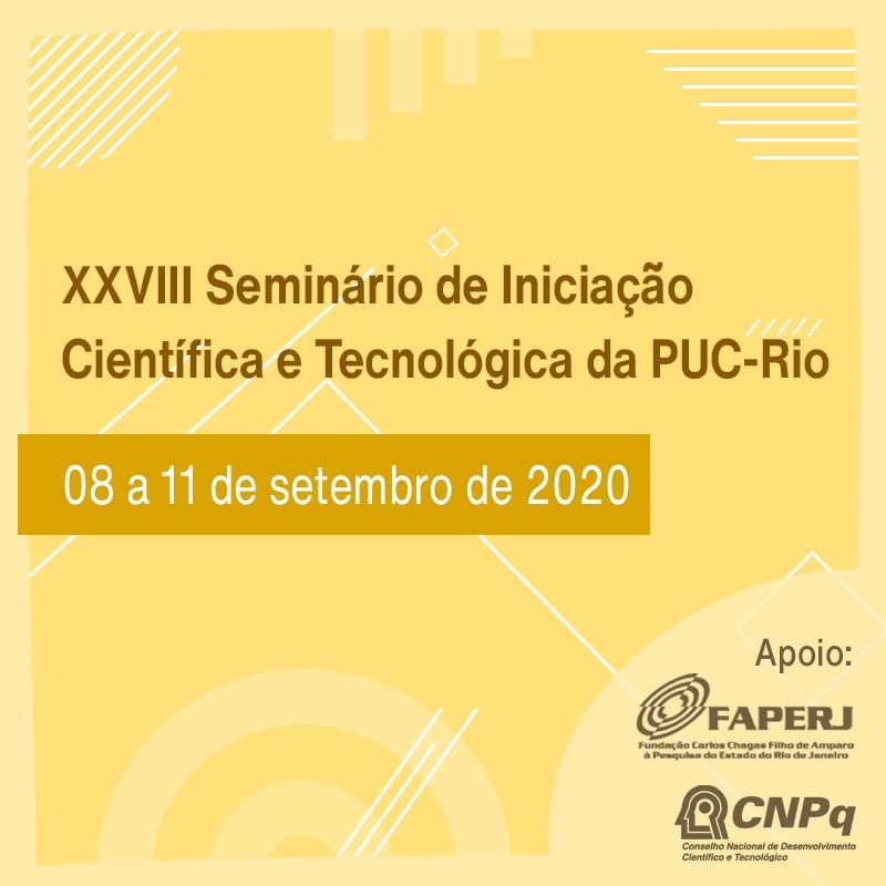 XXVIII Seminário de Iniciação Científica e Tecnológica da PUC-Rio
