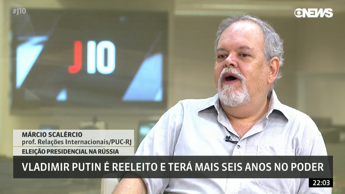 “Vladmir Putin é reeleito na Rússia e terá mais 6 anos no poder”