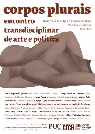 Corpos plurais: encontro transdisciplinar de arte e política