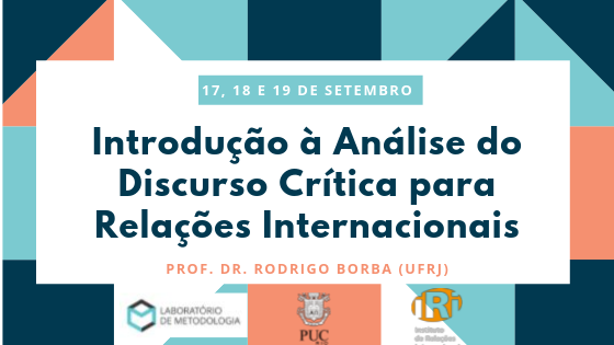 INTRODUÇÃO À ANÁLISE DO DISCURSO CRÍTICA PARA RELAÇÕES INTERNACIONAIS