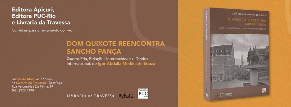 Lançamento do Livro “Dom Quixote Reencontra Sancho Pança”