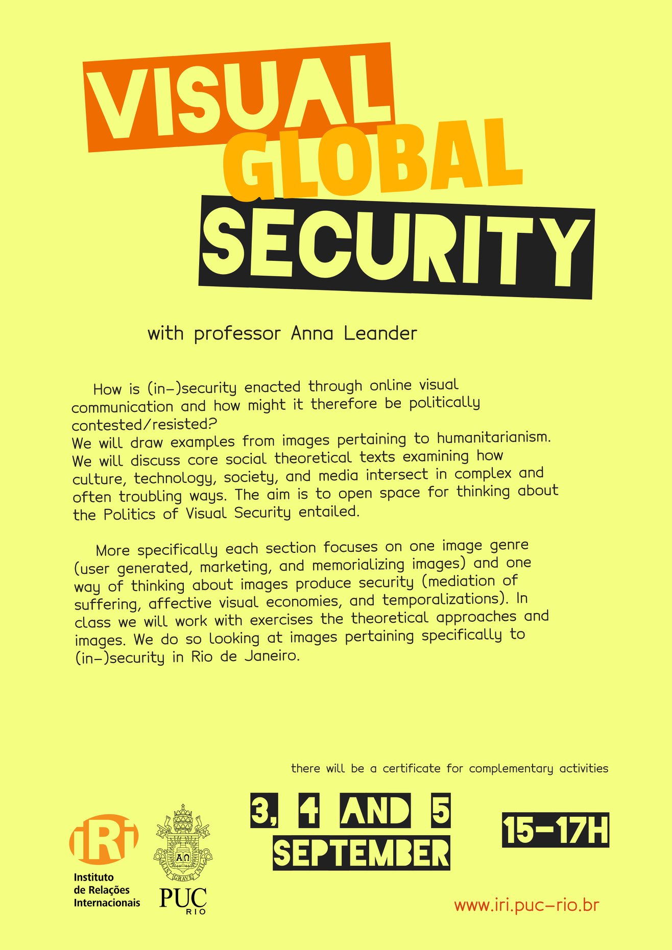 Visual Global Security