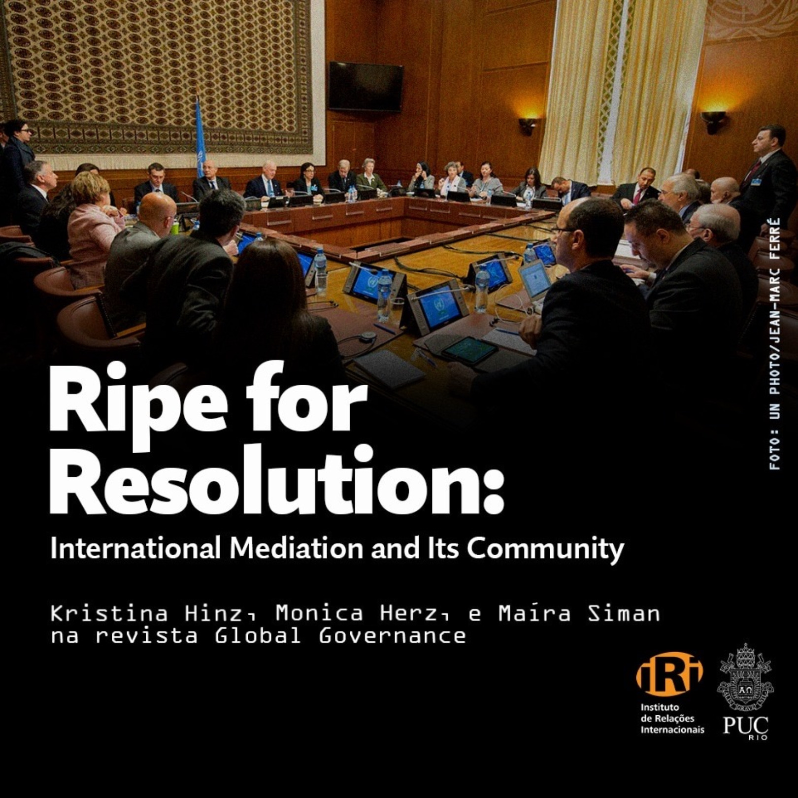 Ripe for Resolution: International Mediation and Its Community