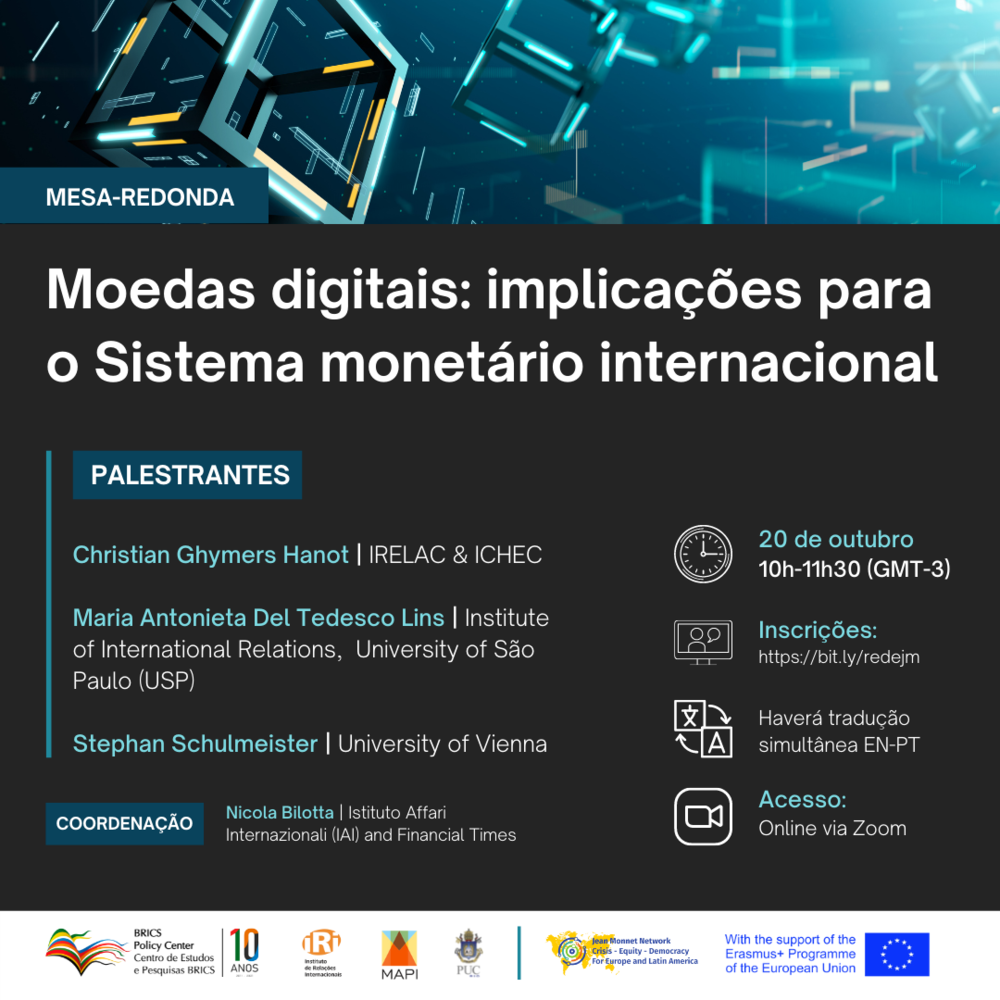 Moedas Digitais: implicações para o sistema monetário internacional