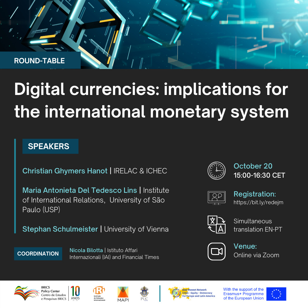 Digital currencies: implications for the international monetary system