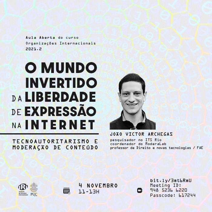 O Mundo Invertido da Liberdade de Expressão na Internet: Tecnoautoritarismo e Moderação de Conteúdo