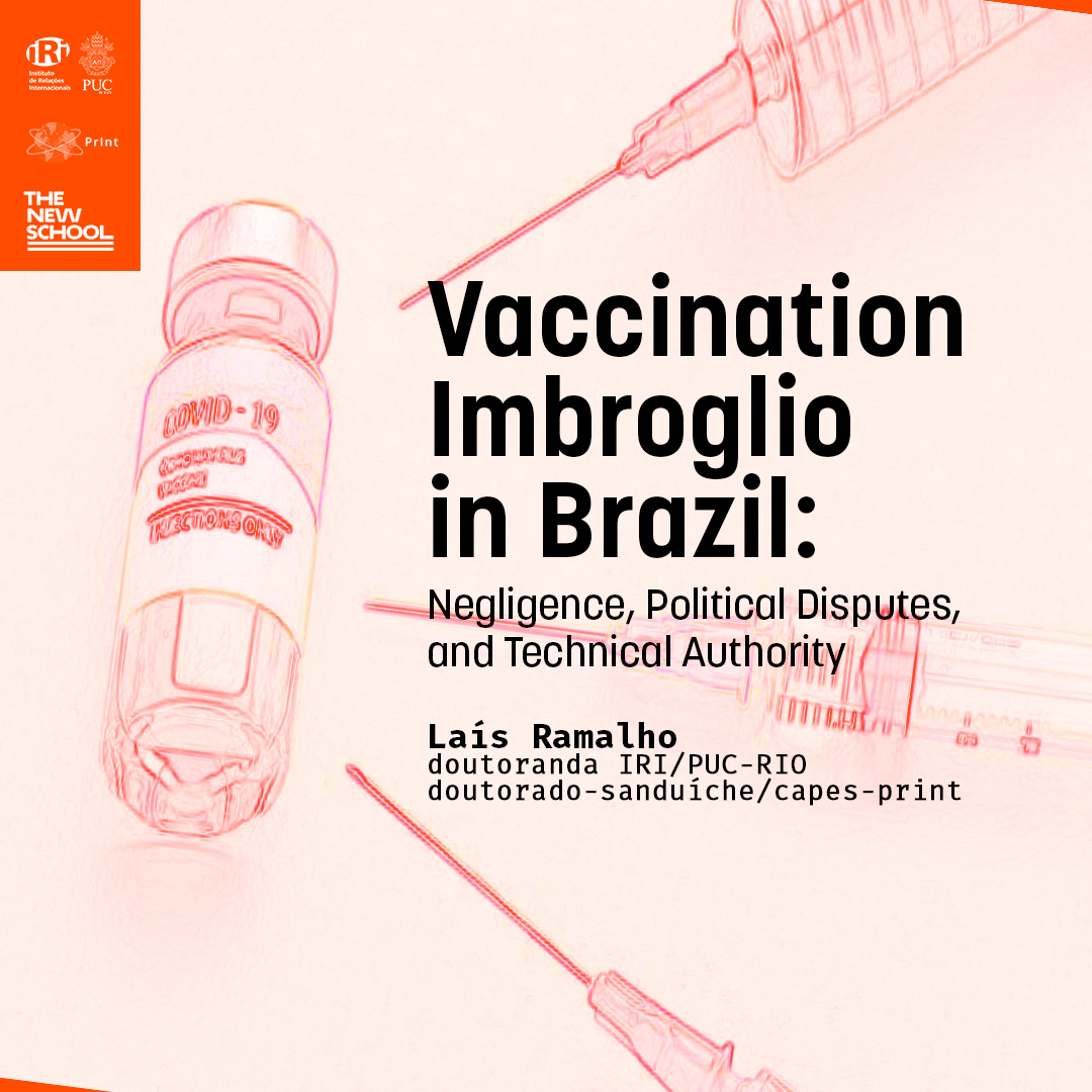 Imbróglio da vacinação no Brasil: negligência, disputas políticas e autoridade técnica