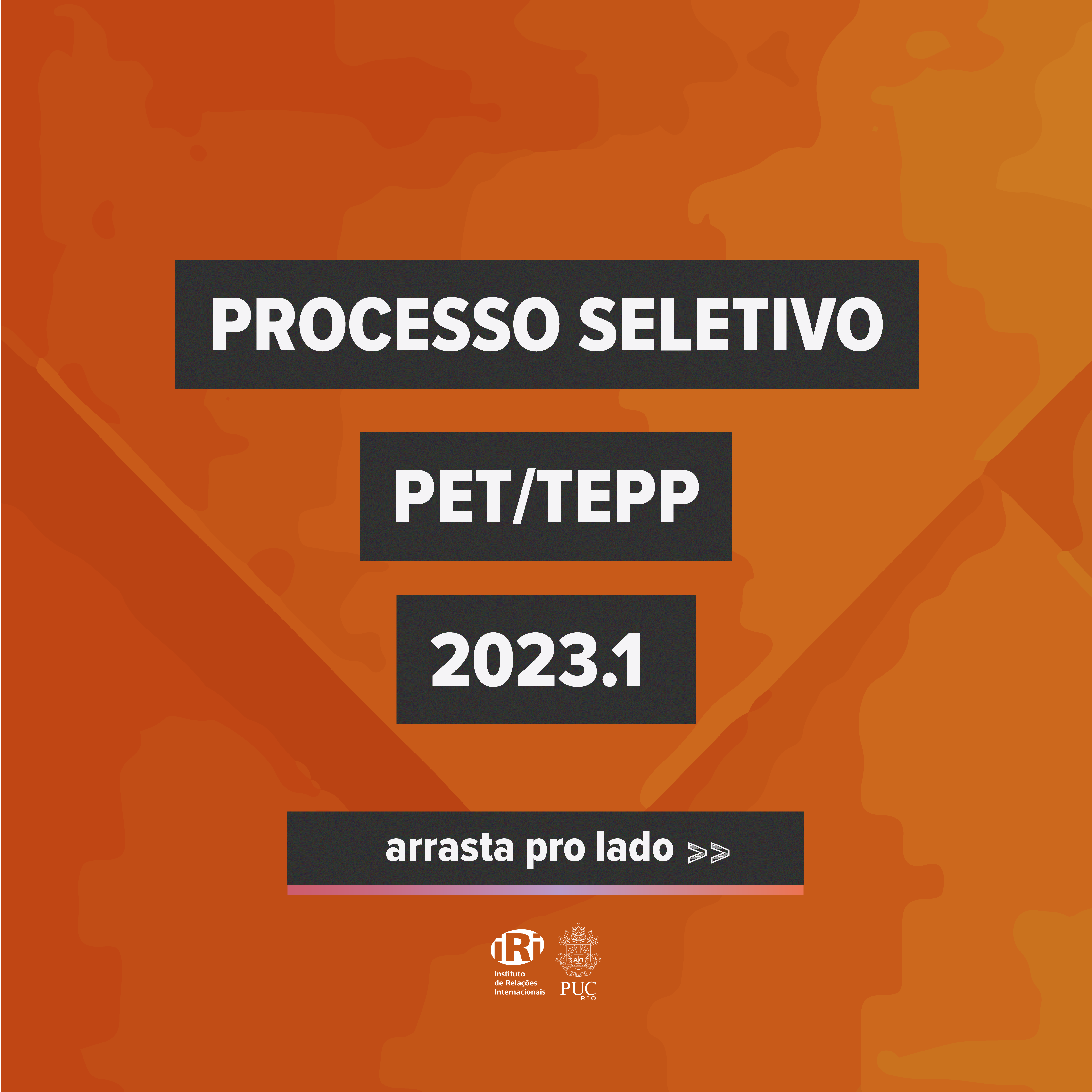 Seleção para Bolsistas PET/TEPP 2023.1