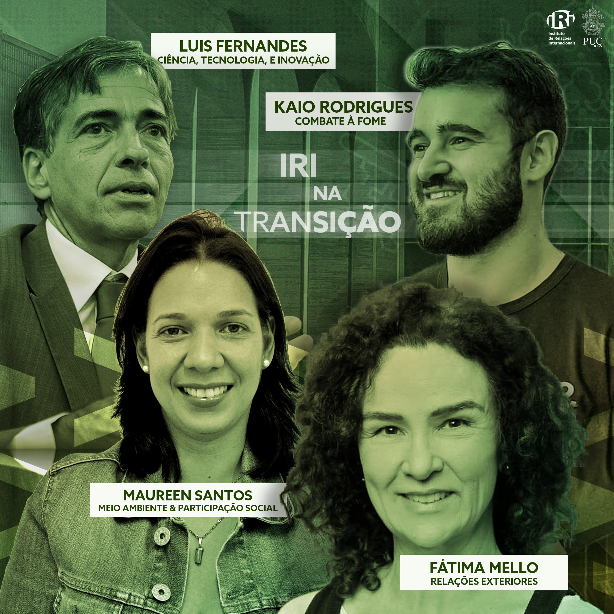 Pesquisadores vinculados ao IRI participam de GTs na Equipe de Transição