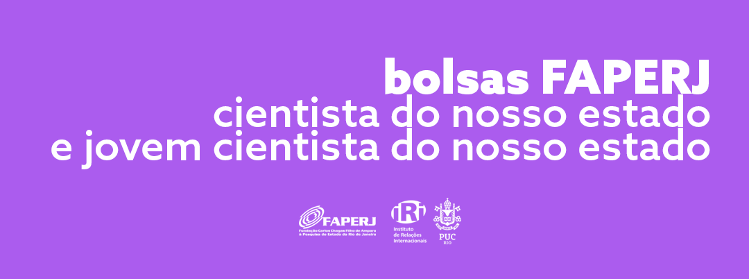 Professores do IRI/PUC-RIO recebem Prêmio “Cientista do Nosso Estado” e “Jovem Cientista do Nosso Estado” (FAPERJ)
