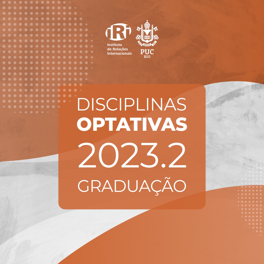 Disciplinas Optativas Graduação 2023.2: ementas e horários