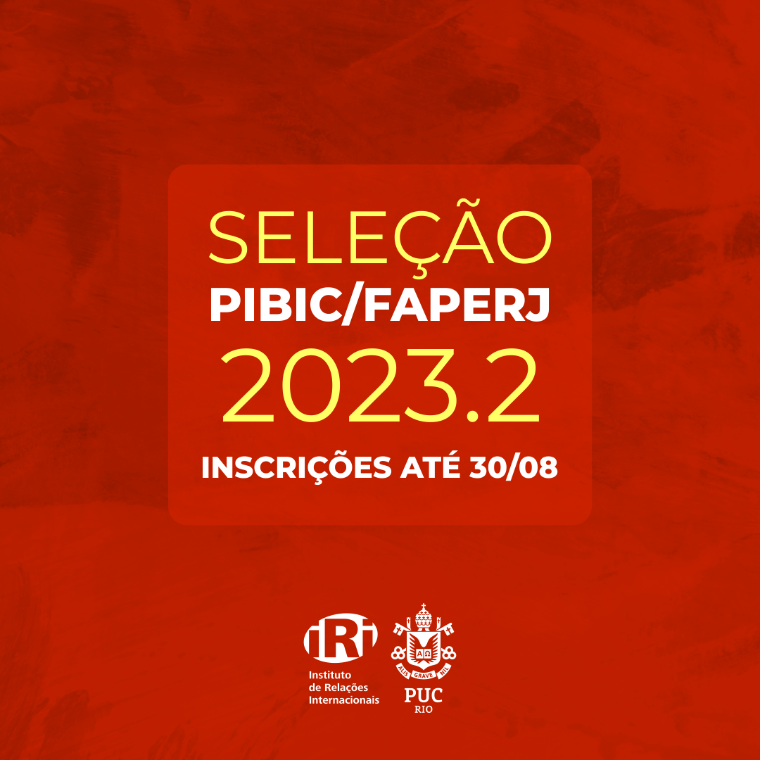 Seleção PIBIC Faperj 2023.2