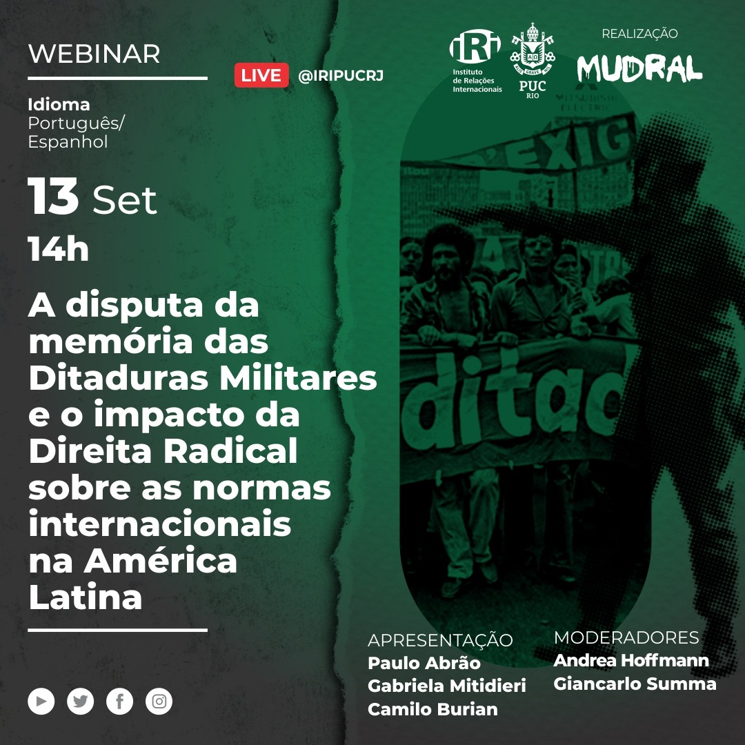 The dispute over the memory of military dictatorships and the impact of the Radical Right on international norms in Latin America