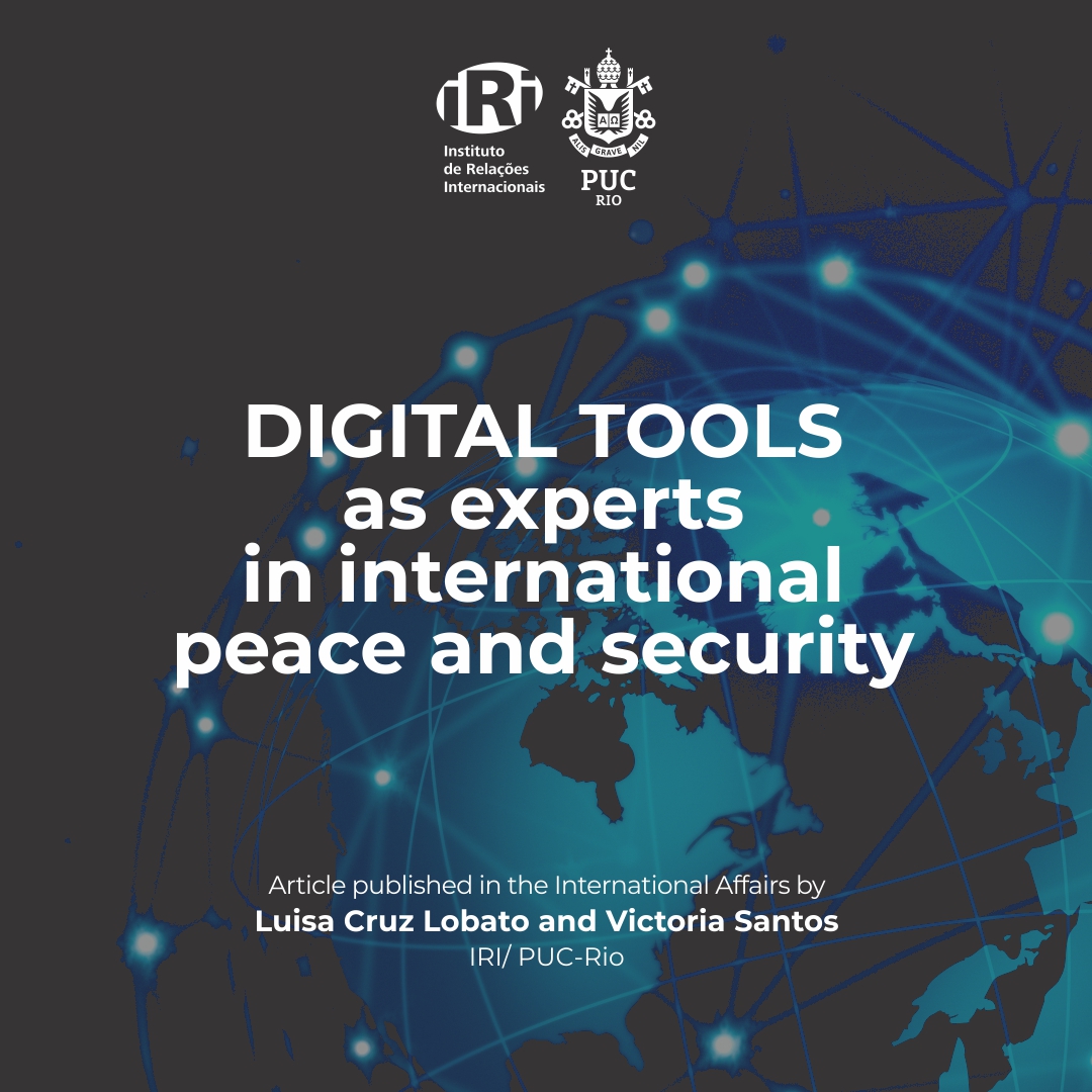 Digital tools as experts in international peace and security