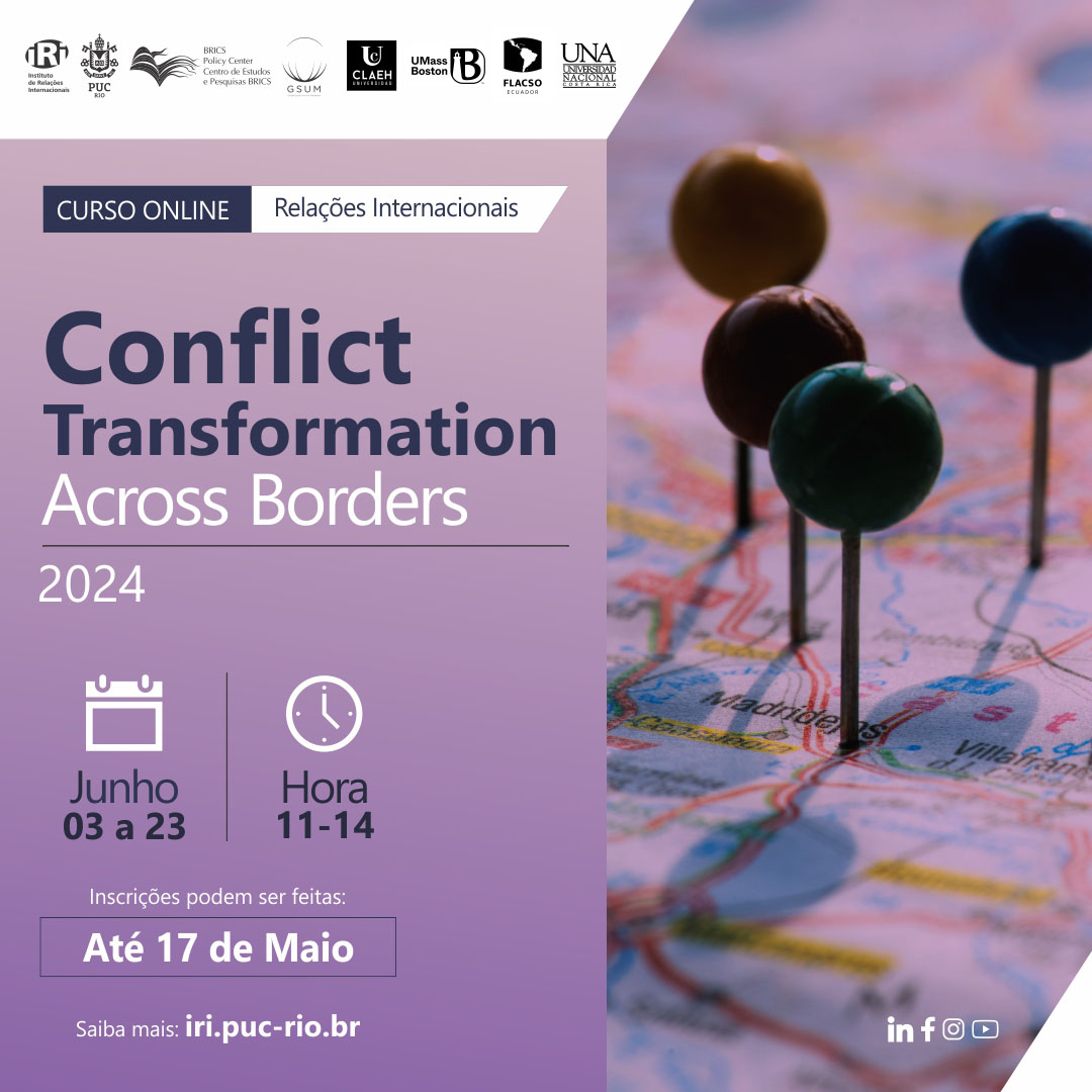 Programa Acadêmico “Conflict Transformation across Borders” (Transformação de Conflitos através das Fronteiras) 2024