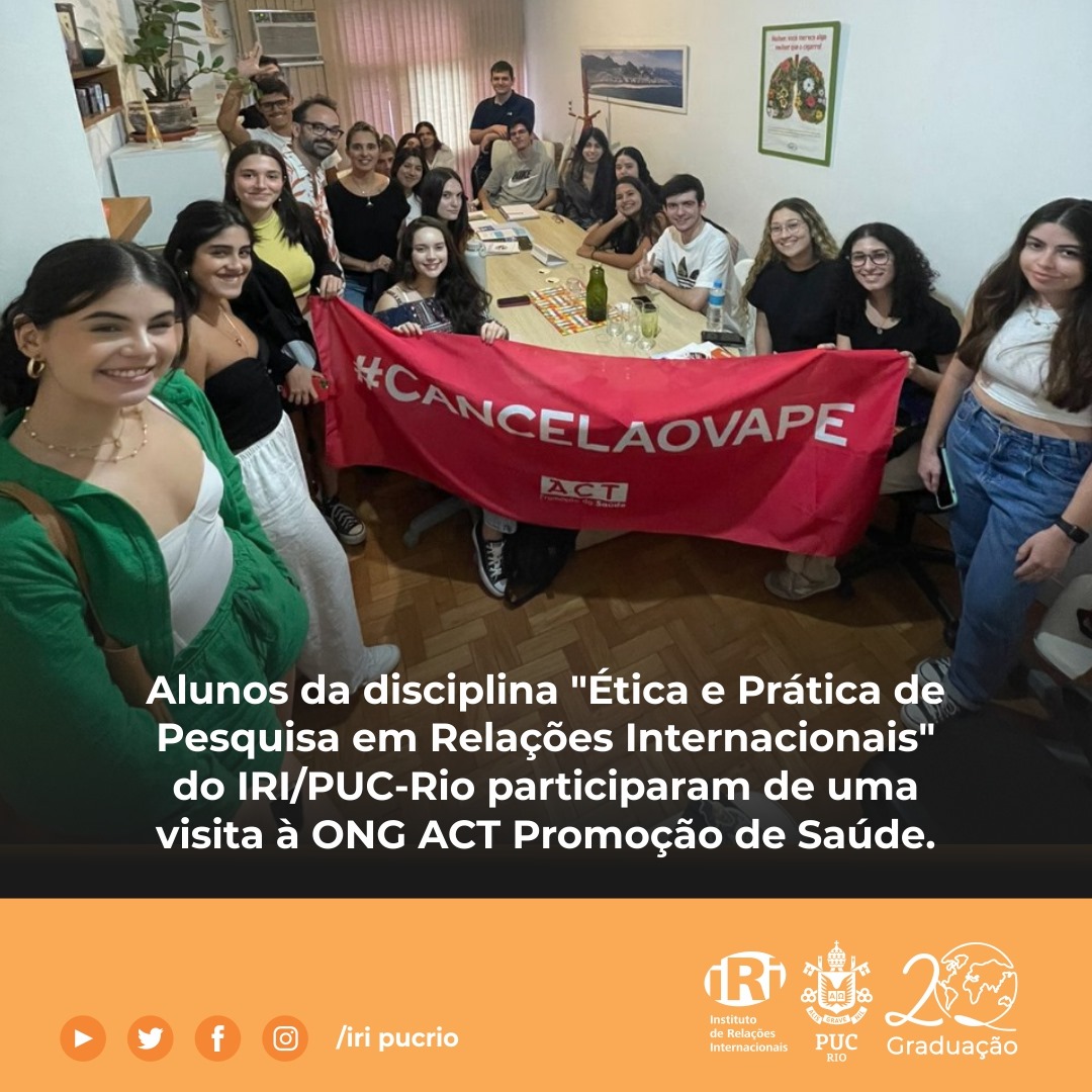 Alunos da graduação visitam a ONG ACT Promoção de Saúde